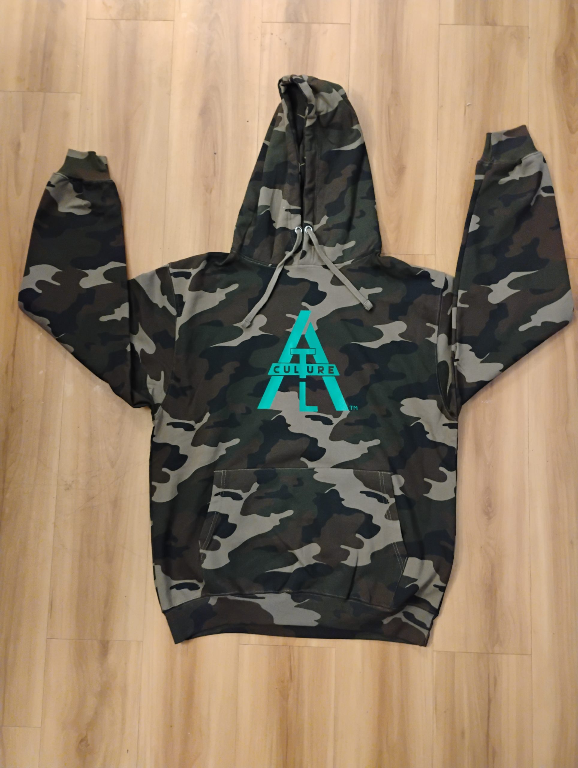 Camouflage Hoodie (green ATL)