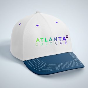 Teal Atlanta Culture Cap